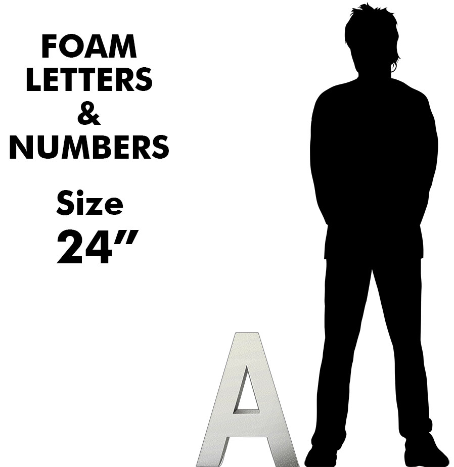 Letters & Numbers 24" Letters & Numbers 24"