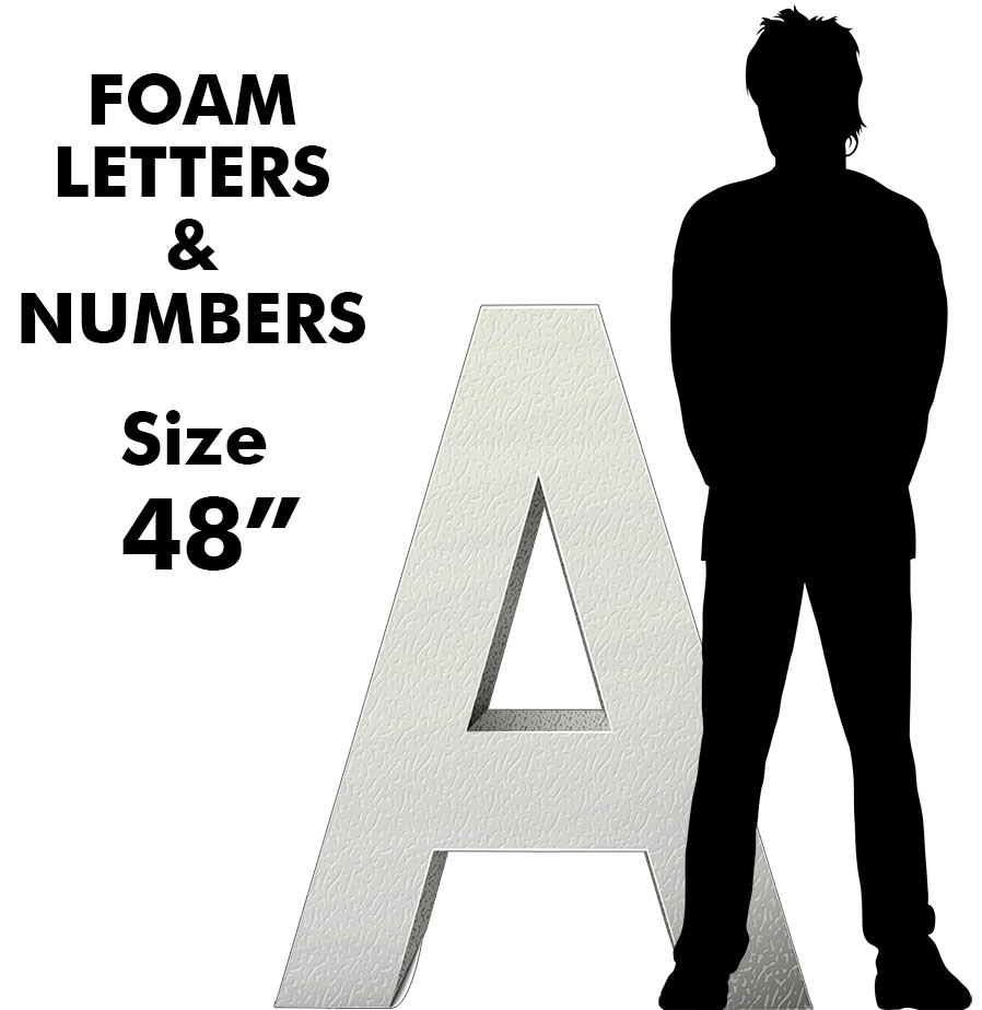 Letters & Numbers 48" Letters & Numbers 48"
