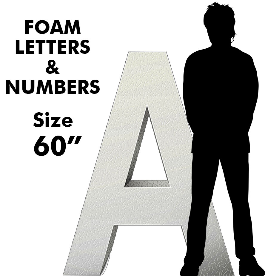 Letters & Numbers 60" Letters & Numbers 60"