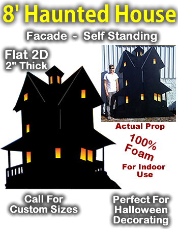 Giant Haunted House Foam Prop Giant Haunted House Foam Prop