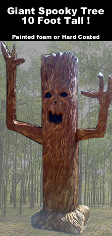 Giant 10 Foot Spooky Tree Foam Prop Giant 10 Foot Spooky Tree Foam Prop