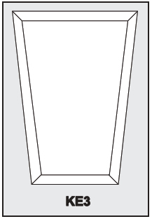 KE3 - Architectural Foam Shape - Keystone KE3 - Architectural Foam Shape - Keystone