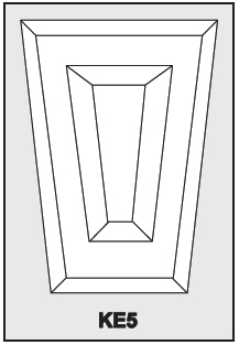 KE5 - Architectural Foam Shape - Keystone KE5 - Architectural Foam Shape - Keystone