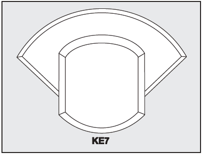 KE7 - Architectural Foam Shape - Keystone KE7 - Architectural Foam Shape - Keystone