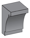M34 - Architectural Foam Shape - Molding M34 - Architectural Foam Shape - Molding