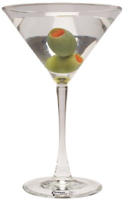 Martini Glass Cardboard Standee Martini Glass Cardboard Standee