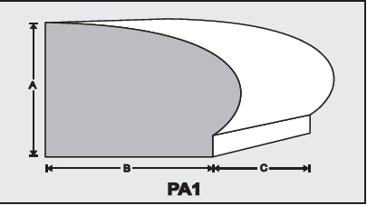 PA1 - Architectural Foam Shape - Parapets & Caps PA1 - Architectural Foam Shape - Parapets & Caps