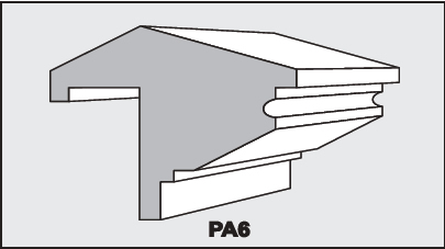 PA6 - Architectural Foam Shape - Parapets & Caps PA6 - Architectural Foam Shape - Parapets & Caps