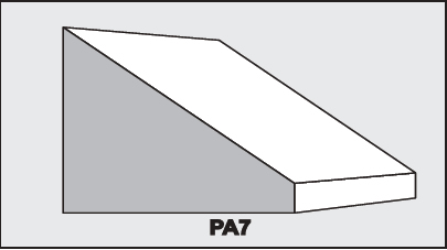 PA7 - Architectural Foam Shape - Parapets & Caps