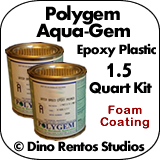 Polygem Aquagem Epoxy Plastic Foam Coating - 1.5 Quart Kit Polygem Aquagem Epoxy Plastic Foam Coating - 1.5 Quart Kit