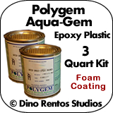 Polygem Aquagem Epoxy Plastic Foam Coating - 3 Gallon Kit Polygem Aquagem Epoxy Plastic Foam Coating - 3 Gallon Kit