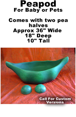 Peapod Foam Egg Prop for Baby or Pets Peapod Foam Egg Prop for Baby or Pets