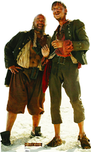 Pirate Duo Cardboard Cutout Standup