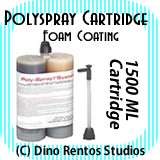 1500ml Polyspray Polyurea Cartridge - Foam Coating 1500ml Polyspray Polyurea Cartridge - Foam Coating
