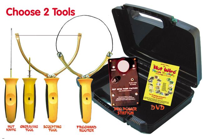 Pro Model 2-In-1 Hot Wire Foam Factory Pro Model 2-In-1 Hot Wire Foam Factory