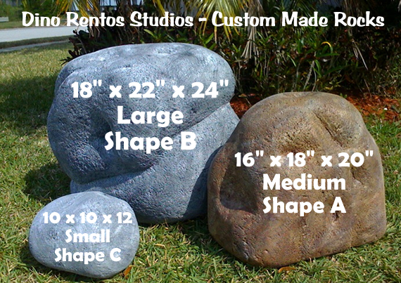 Fake Foam Rock 16" x 18" x 20"