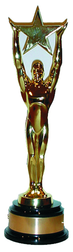 Star Award Cardboard Cutout Standup Prop Star Award Cardboard Cutout Standup Prop