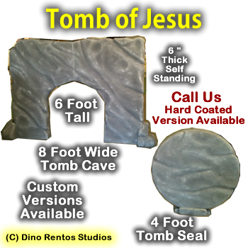 Tomb of Jesus Foam Display/Prop Tomb of Jesus Foam Display/Prop
