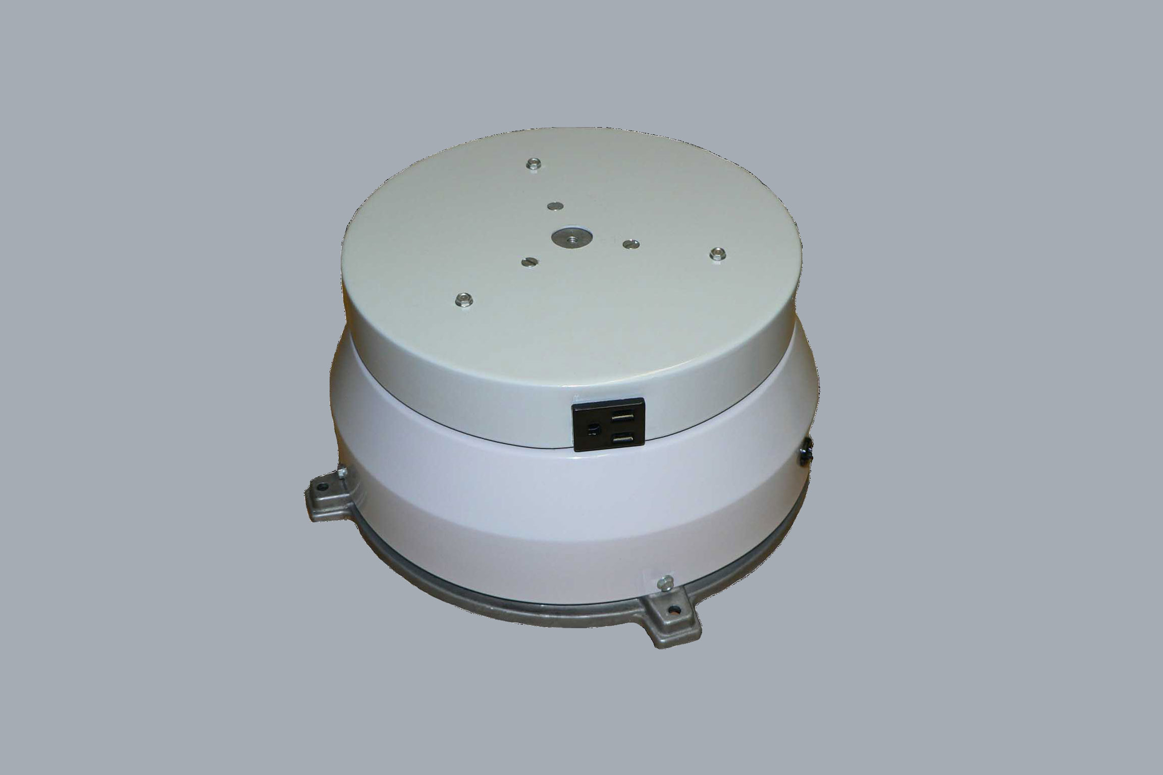 Motor Box#125E Tabletop Motor Box with Rotating Electrical Outlet Motor Box#125E Tabletop Motor Box with Rotating Electrical Outlet