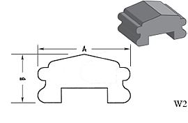 W2 - Architectural Foam Shape - Wall Cap