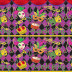 Cardboard Roll - Mardi Gras - 48" x 25' Cardboard Roll - Mardi Gras - 48" x 25'