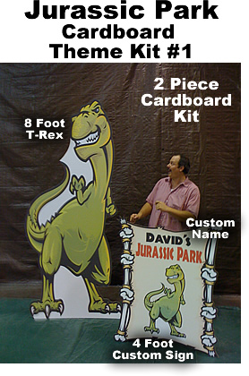 Jurassic Park Cardboard Kit #1 Jurassic Park Cardboard Kit #1