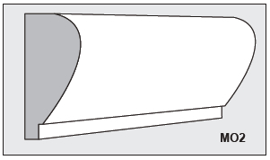 M02 - Architectural Foam Shape - Molding M02 - Architectural Foam Shape - Molding
