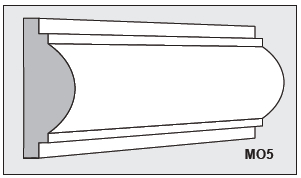 M05 - Architectural Foam Shape - Molding M05 - Architectural Foam Shape - Molding