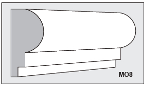 M08 - Architectural Foam Shape - Molding M08 - Architectural Foam Shape - Molding