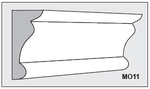 M011 - Architectural Foam Shape - Molding