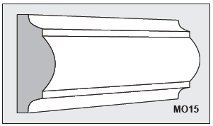 M015 - Architectural Foam Shape - Molding