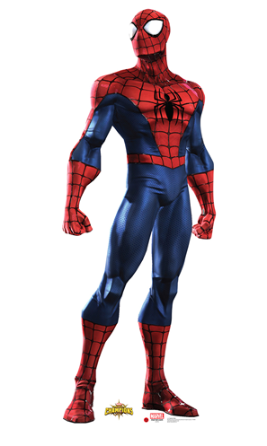 Spiderman Marvel Cardboard Cutout Standup Prop Spiderman Marvel Cardboard Cutout Standup Prop