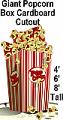 Popcorn Box Cardboard Cutout Standup Prop