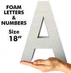 Letters & Numbers 18"