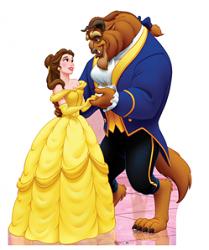 Belle and Beast - Disney Classics Cardboard Cutout Standup Prop