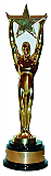 Star Award Cardboard Cutout Standup Prop