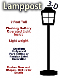 Foam Lamp Post Prop