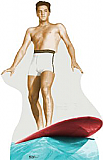 Elvis Surfing (Talking) - Elvis Cardboard Cutout Standup Prop