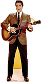Elvis Brown Jacket (Talking) - Elvis Cardboard Cutout Standup Prop
