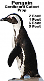 Penguin Cardboard Cutout Standup Prop