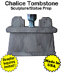 Tombstone Chalice Sculpture Statue Prop