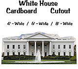White House Cardboard Cutout Standup Prop
