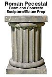 Roman Pedestal Statue Prop