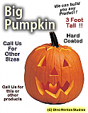 Big 3 Foot Halloween Pumpkin Foam Prop