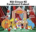 Circus Kit #2 Cardboard Cutout Standup Prop